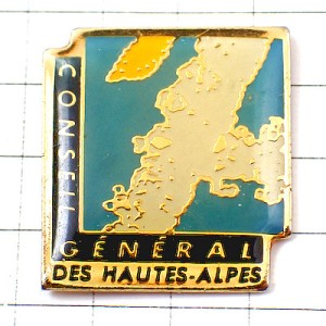 お買得ピンバッジ・アルプス地方HAUTES-ALPES DEPARTEMENT FRANCE