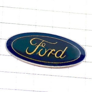 ピンバッジ・フォード車ロゴ楕円 FORD USA