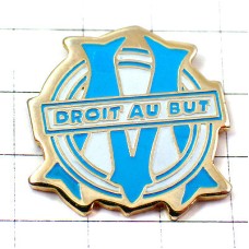 ピンバッジ・オリンピックマルセイユOMサッカー紋章 OLYMPIQUE-DE-MARSEILLE