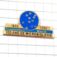 ピンバッジ・メルク社ドイツ医薬品 MERCK MICROBIOLOGY