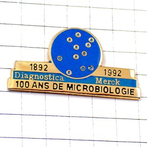 ピンバッジ・メルク社ドイツ医薬品 MERCK MICROBIOLOGY