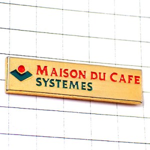 ピンバッジ・メゾンデュカフェ珈琲コーヒーシステムズ MAISON-DU-CAFE