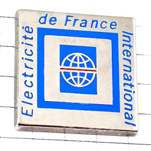 ピンバッジ・EDF/フランス電力会社 EDF ELECTRICITE-DE-FRANCE INTERNATIONAL