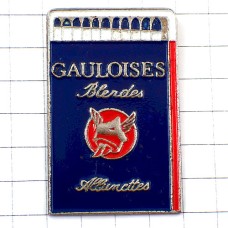 ピンバッジ・ゴロワーズ煙草マッチ箱タバコ GAULOISES FRANCE