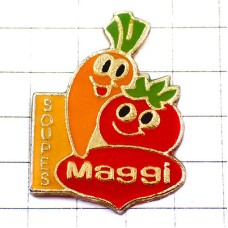 ピンバッジ・スープ用のトマト人参マギー野菜