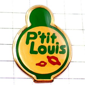 ピンバッジ・チーズ会社プチルイ花 PTIT-LOUIS