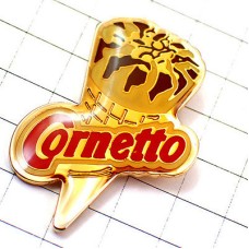 ピンバッジ・アイスクリームお菓子 CORNETTO