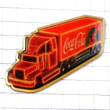 ピンバッジ・コカコーラを運ぶ大型トラック車 COCA-COLA GERMANY