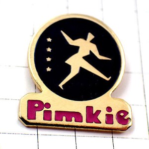 お買得ピンバッジ・ピンキー星４つ女の子 PIMKIE