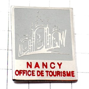 ピンバッジ・ナンシー街スタニスラス広場 NANCY PLACE-STANISLAS LORRAINE FRANCE