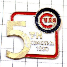 ピンバッジ・シカゴカブス大リーグ野球メジャーリーグ CHICAGO CUBS USA