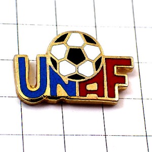 ピンバッジ・サッカー球ＵＮＡＦボール