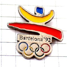 ピンバッジ・バルセロナ五輪スペイン夏季オリンピック1992年ビンテージ中古品 BARCELONA SPAIN