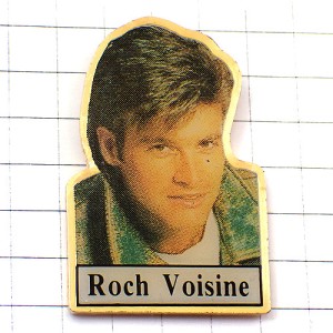 ピンバッジ・ロックボワジーヌ音楽フランスのシャンソン歌手 ROCH-VOISINE