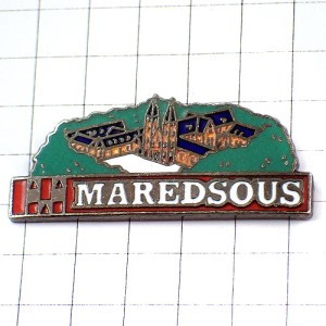 ピンバッジ・酒ビールの会社ベルギー産マレッツ修道院 ABBAYE MAREDSOUS FRANCE