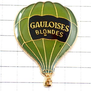 ピンバッジ・気球ゴロワーズ煙草タバコ GAULOISES FRANCE