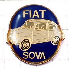 ピンバッジ・フィアット５００チンクエチェント車 FIAT-500 CINQUECENTO FIAT ITALIA ITALY