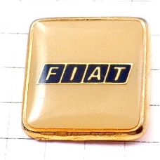 ピンバッジ・フィアット車エンブレム四角ロゴ LOGO  FIAT ITALIA ITALY