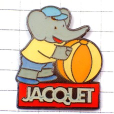 ピンバッジ・象ぞうのババール球ボール遊び BABAR