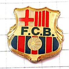 ピンバッジ・FCバルセロナ紋章サッカー球バルサ FCB BARCA FC-BARCELONA SPAIN BARCELONA