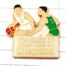 ピンバッジ・バスケットボール選手５番対決 LEGRAND BASKETBALL FRANCE