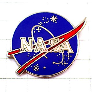 ピンバッジ・ＮＡＳＡスペースシャトル宇宙