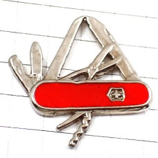 ピンバッジ・ビクトリノックス社スイスアーミーナイフ道具 VICTORINOX SWISS