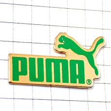 ピンバッジ・プーマ服ファッション緑 PUMA