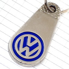 キーホルダー・フォルクスワーゲンVWブルー紺色 VW VOLKSWAGEN GERMANY