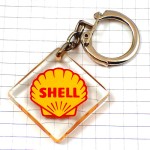 キーホルダー・シェル石油オイル黄色い二枚貝 SHELL ENGLAND