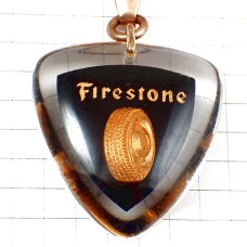 キーホルダー・ファイアストン社タイヤ車ブルボン社製 FIRESTONE