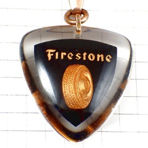 キーホルダー・ファイアストン社タイヤ車ブルボン社製 FIRESTONE