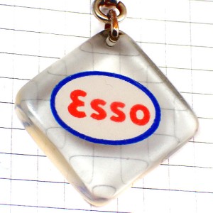 キーホルダー・エッソ石油ブルボン社製 ESSO EXXONMOBIL USA