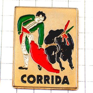 ピンバッジ・マタドール闘牛コリーダ闘牛士 CORRIDA