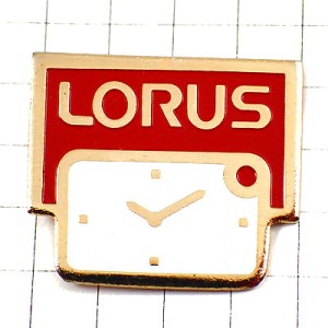 ピンバッジ・ローラスの時計 LORUS SEIKO WATCH