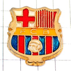 ピンバッジ・FCバルセロナ紋章サッカー球バルサ FCB BARCA FC-BARCELONA SPAIN BARCELONA