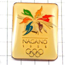 ピンバッジ・長野冬季オリンピック五輪1998年ビンテージ中古品 NAGANO-1998 JAPAN