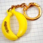 キーホルダー・果物バナナ一本 BANANA