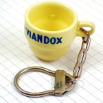 キーホルダー・ヴィアンドックス容器カフェ雑貨 VIANDOX