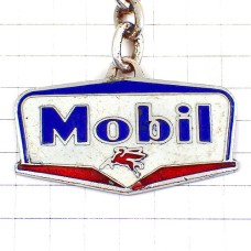 キーホルダー・モービル石油ペガサス翼のある赤い馬 MOBIL-OIL USA