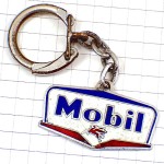 キーホルダー・モービル石油ペガサス翼のある赤い馬 MOBIL-OIL USA