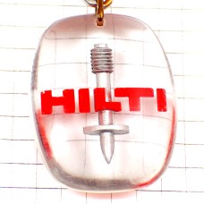 ピンバッジ・ヒルティ社ツール道具シルバー銀色 HILTI