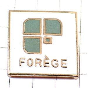 ピンバッジ・アルファベット「Ｆ」 FOREGE