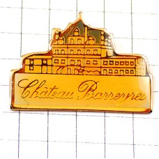 ピンバッジ・ボルドー葡萄酒ワインのお城バレール CHATEAU-BARREYERES BORDEAUX FRANCE