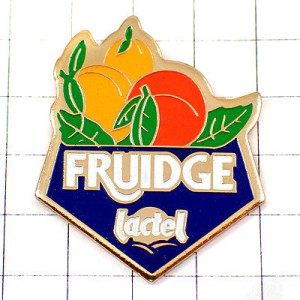 ピンバッジ・フルーツ果物ラクテル FRUIDGE LACTEL YOGURT