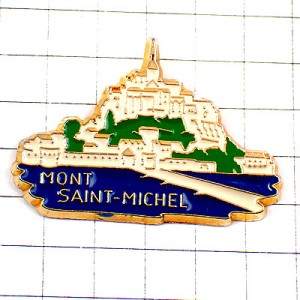 ピンバッジ・モンサンミッシェル修道院ユネスコ世界遺産 MONT-SAINT-MICHEL