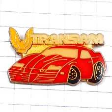 ピンバッジ・トランザム赤い車 TRANSAM