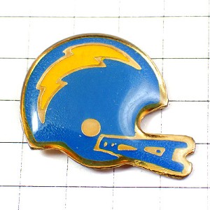 ピンバッジ・サンディエゴチャージャーズ/USAアメフトのヘルメット青 LOS-ANGELES CHARGERS HELMET NFL