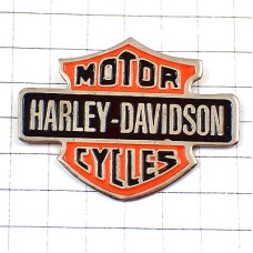 ピンバッジ・ハーレーダビッドソン二輪バイクのロゴ HARLEY-DAVIDSON USA