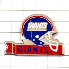 ピンバッジ・アメフトNYニューヨークジャイアンツのヘルメット/USA米国 NEW-YORK GIANTS HELMET